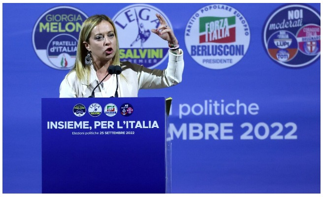 Εκλογές Ιταλία: Νίκη της Τζόρτζια Μελόνι και του δεξιού συνασπισμού δείχνουν τα exit polls